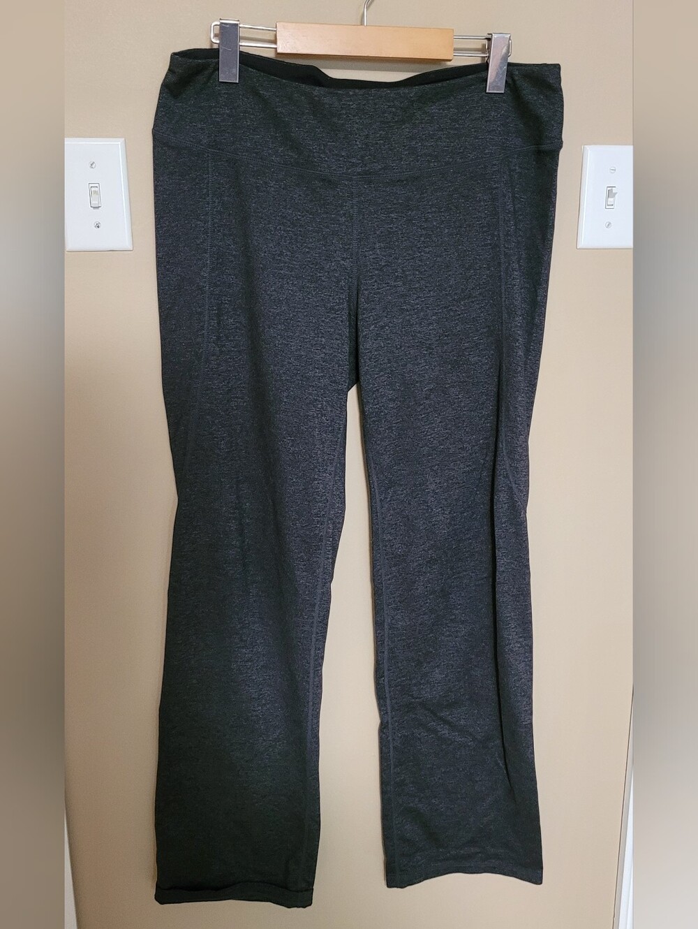 💚10 for $10💚 Bundle and save Black Stretch Knit Wide-Leg Pants